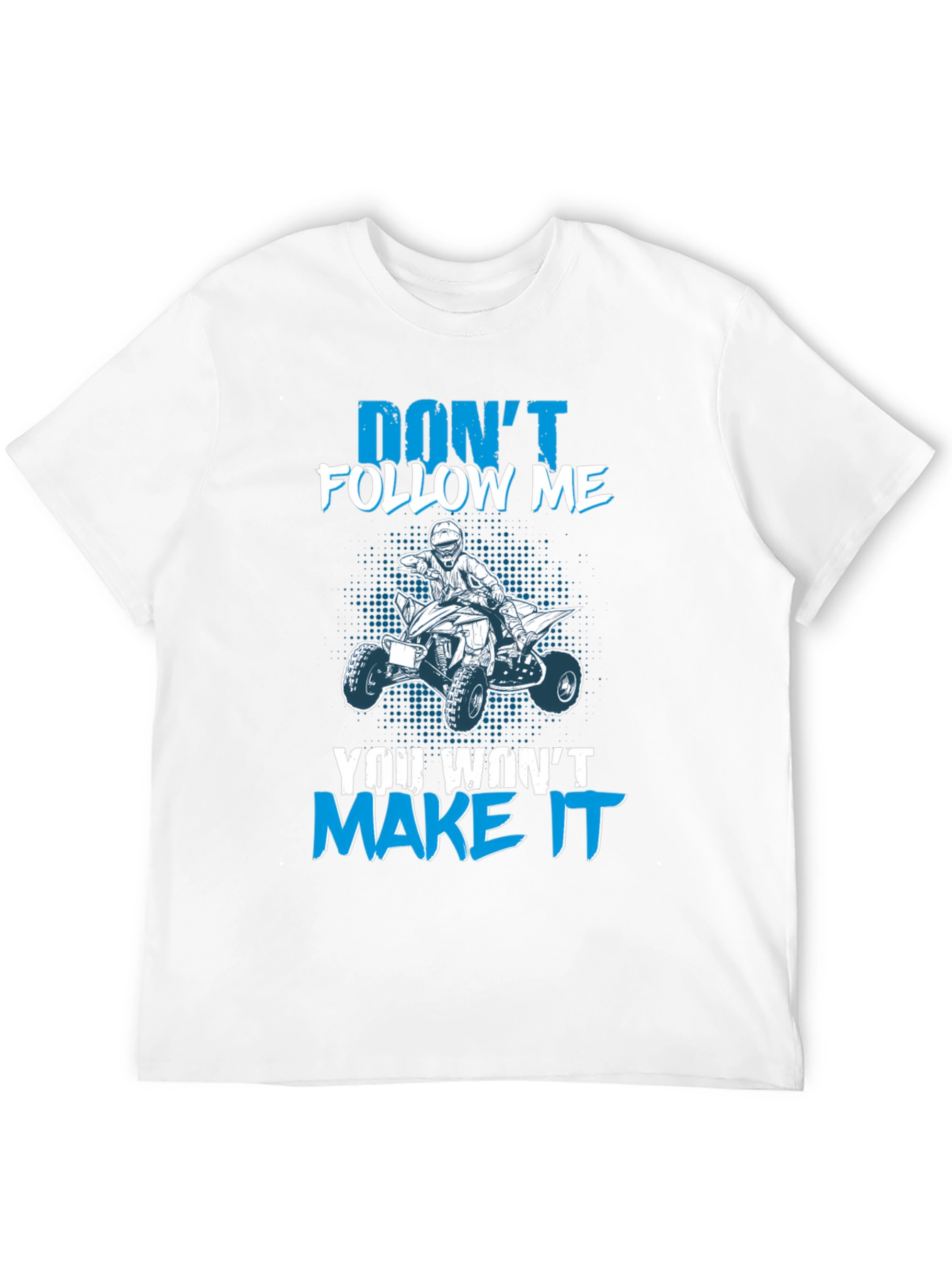 Camiseta Negra con Diseño No me Sigas