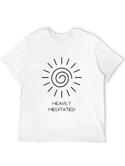 Camiseta Negra Heavily Meditated
