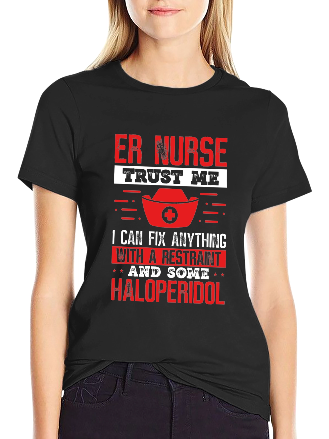 Camiseta ER Nurse: Restraint & Haloperidol