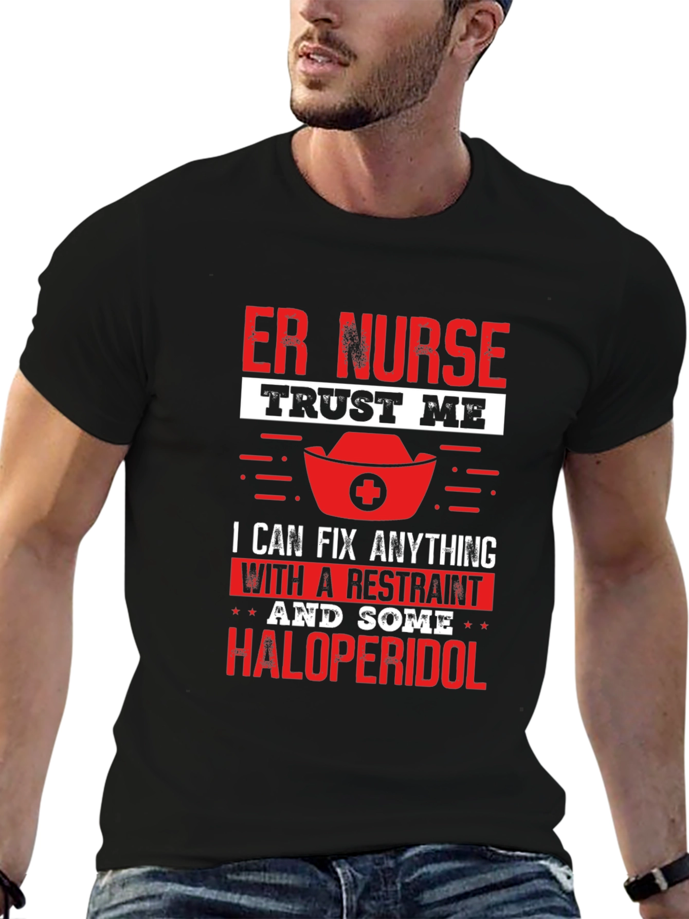 Camiseta ER Nurse: Restraint & Haloperidol