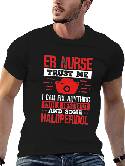 Camiseta ER Nurse: Restraint & Haloperidol