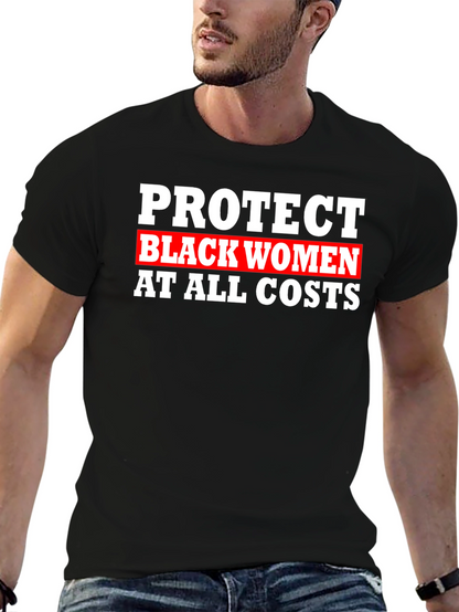 Camiseta Protege a las Mujeres Negras Unisex