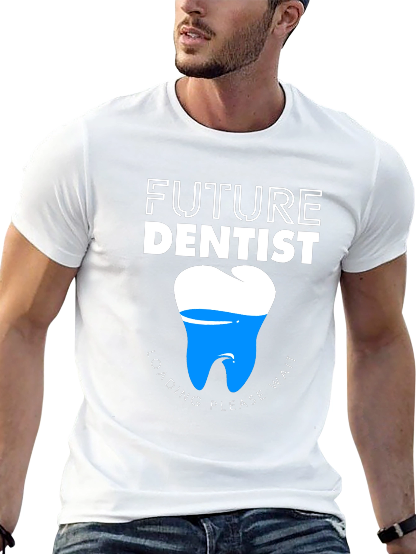 Camiseta Negra Futuro Dentista Original