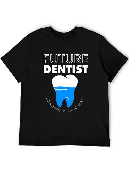 Camiseta Negra Futuro Dentista Original