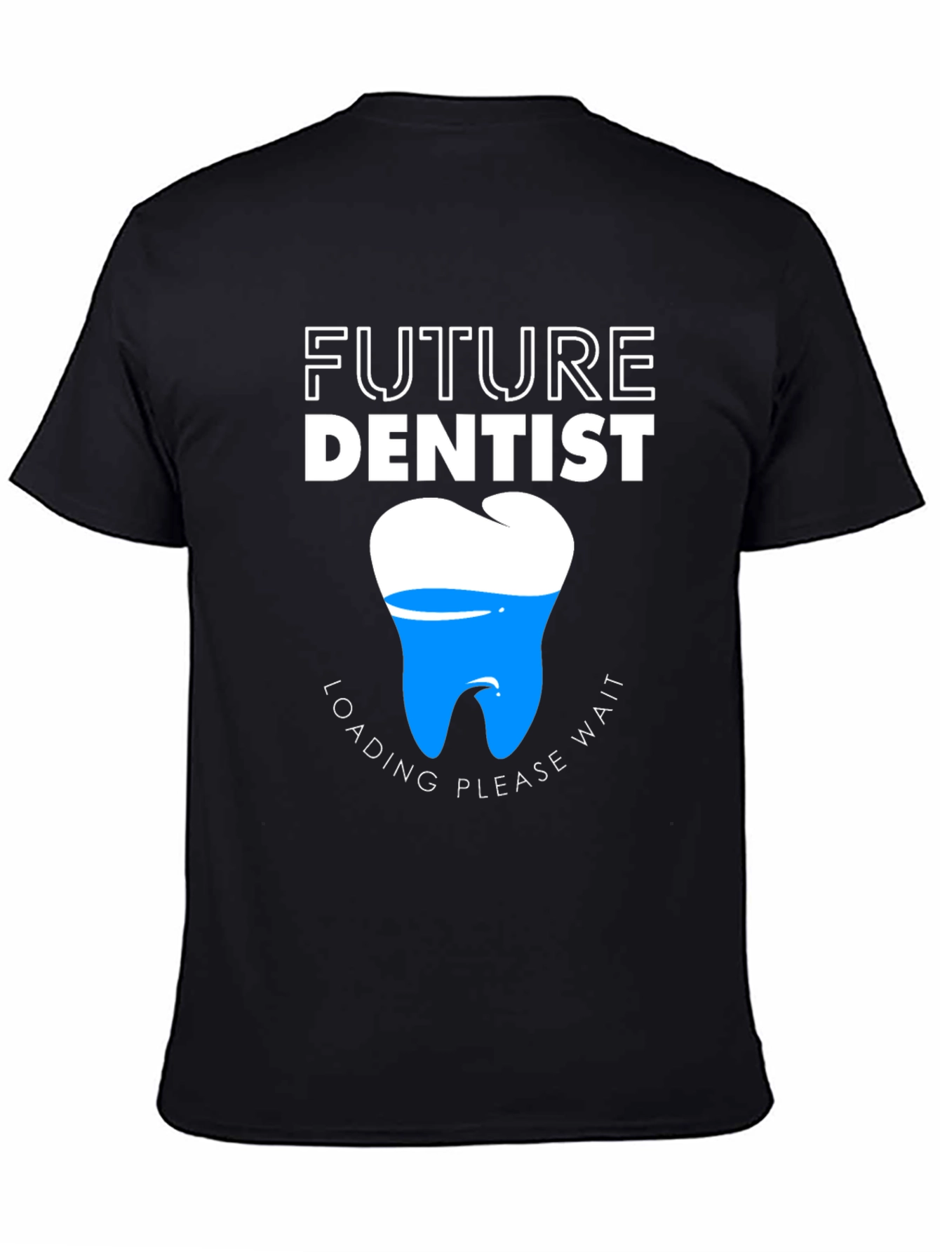 Camiseta Negra Futuro Dentista Original