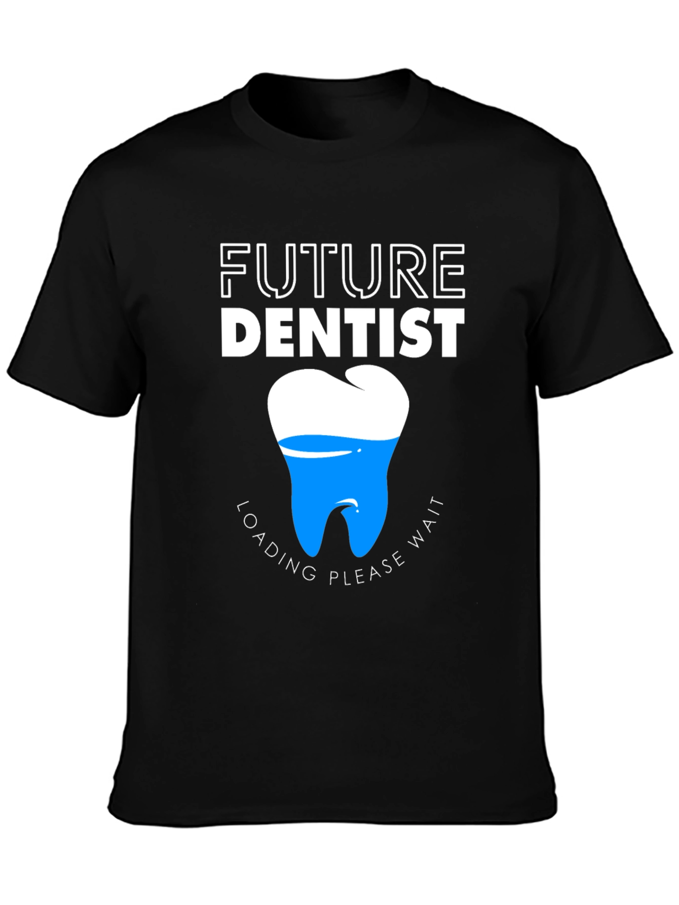 Camiseta Negra Futuro Dentista Original