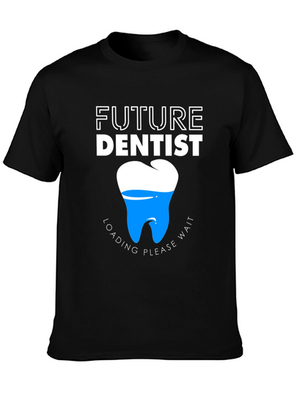 Camiseta Negra Futuro Dentista Original