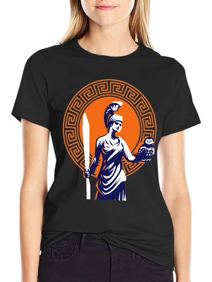Camiseta Hombre Diseño Atenea Clásica