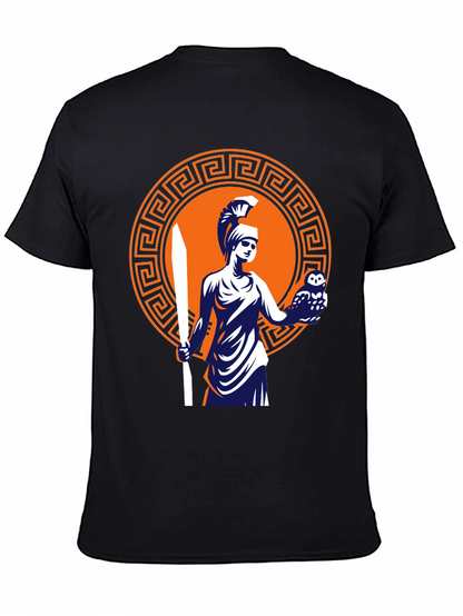 Camiseta Hombre Diseño Atenea Clásica