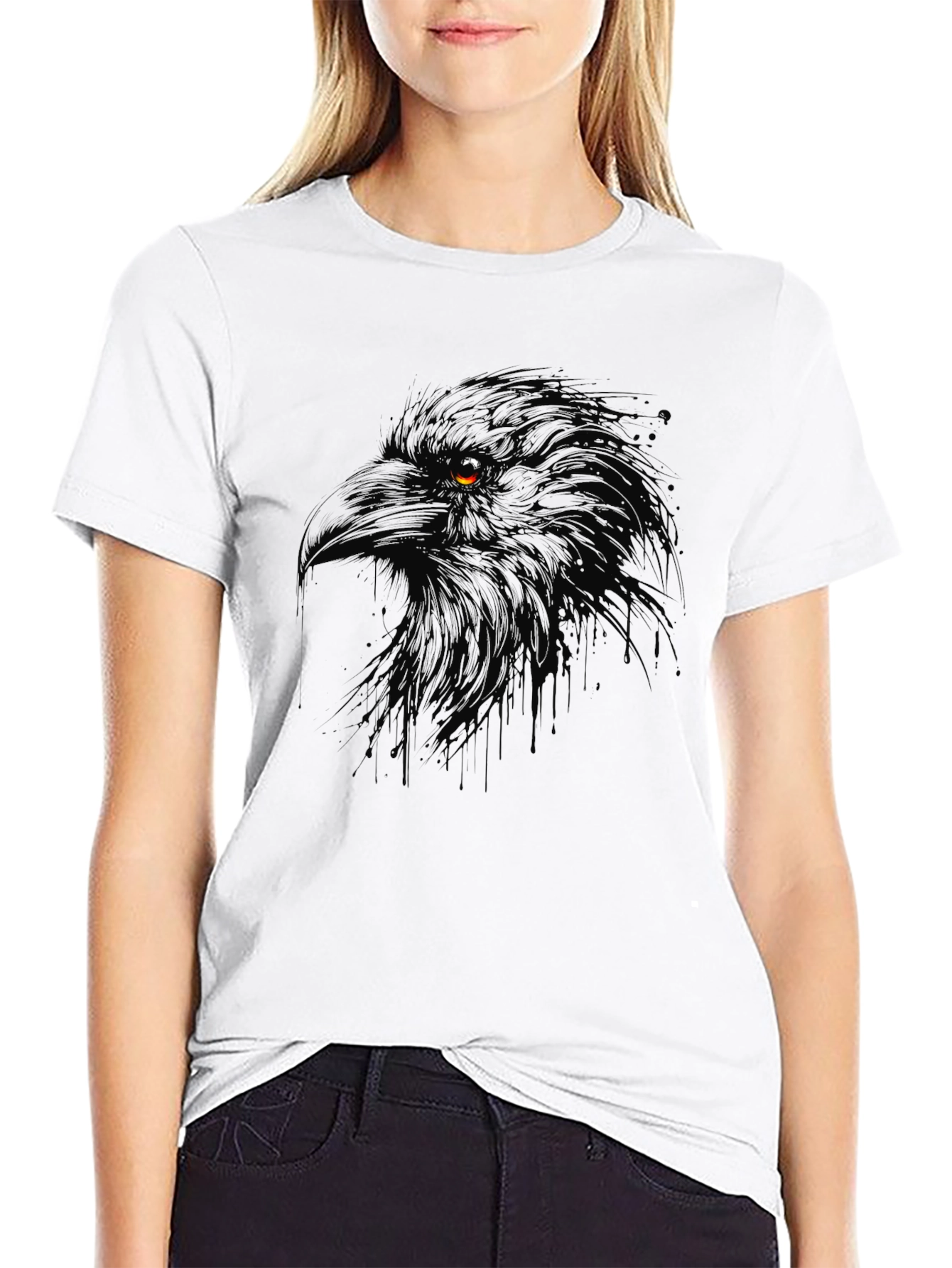 Camiseta Negra Cuervo Intenso