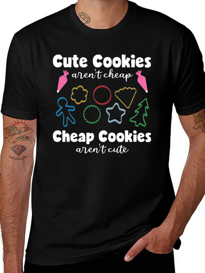 Camiseta Cute Cookies: Estilo Dulce y Divertido