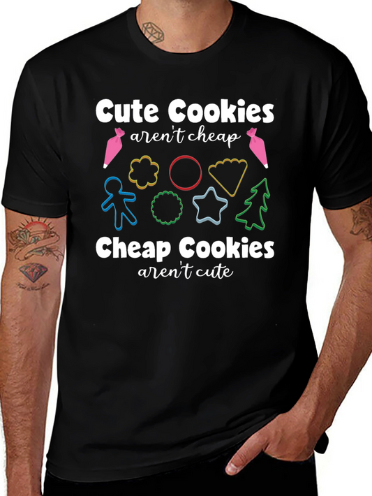Camiseta Cute Cookies: Estilo Dulce y Divertido