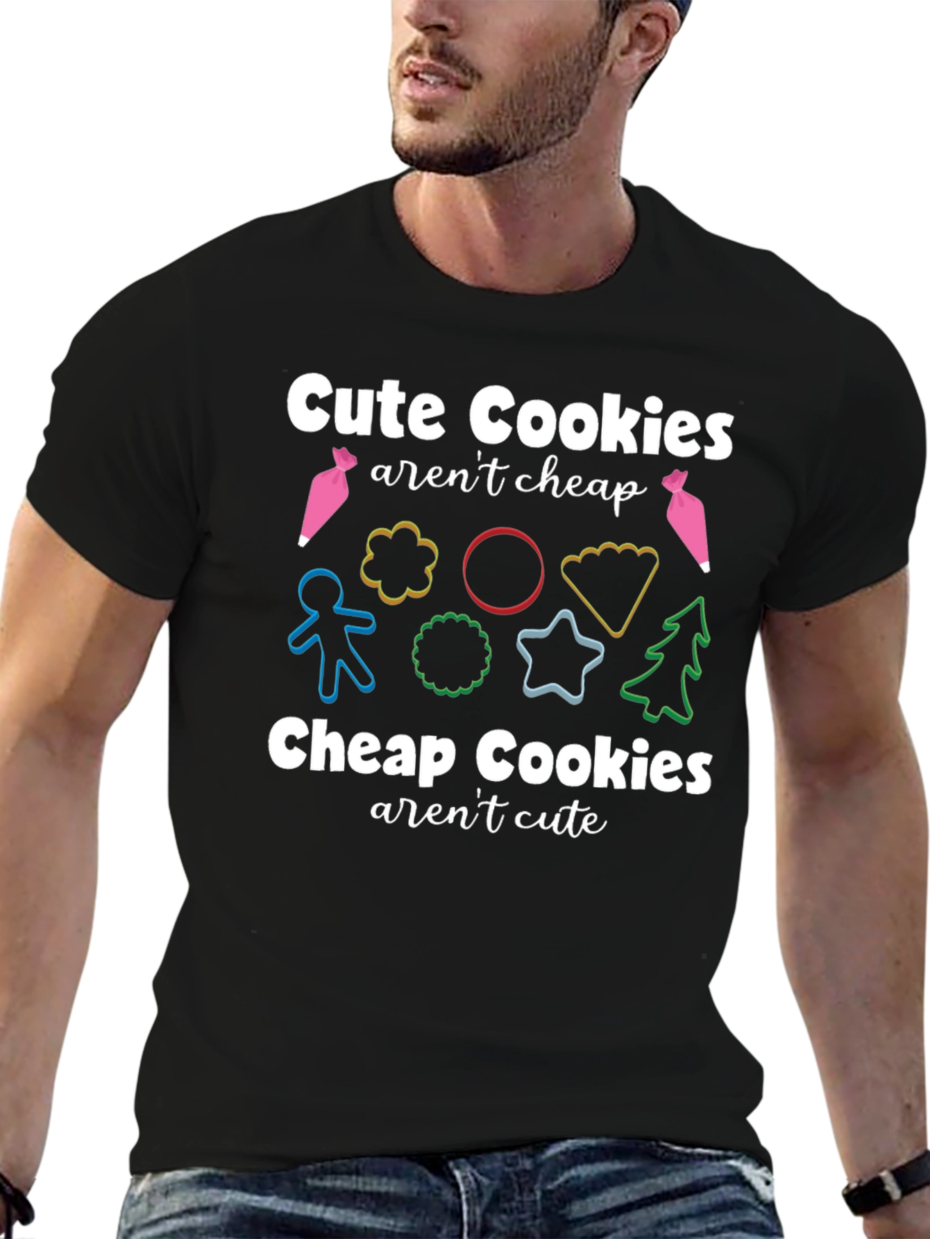Camiseta Cute Cookies: Estilo Dulce y Divertido