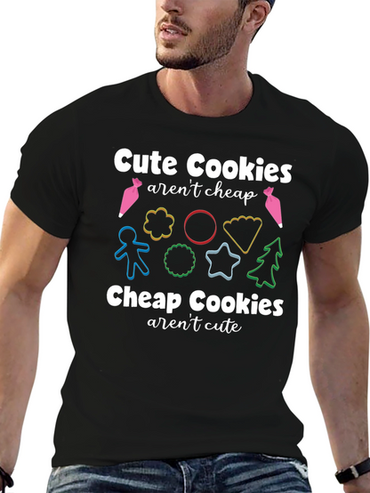 Camiseta Cute Cookies: Estilo Dulce y Divertido