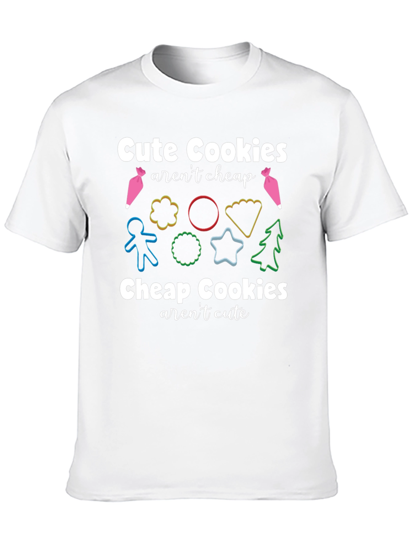 Camiseta Cute Cookies: Estilo Dulce y Divertido