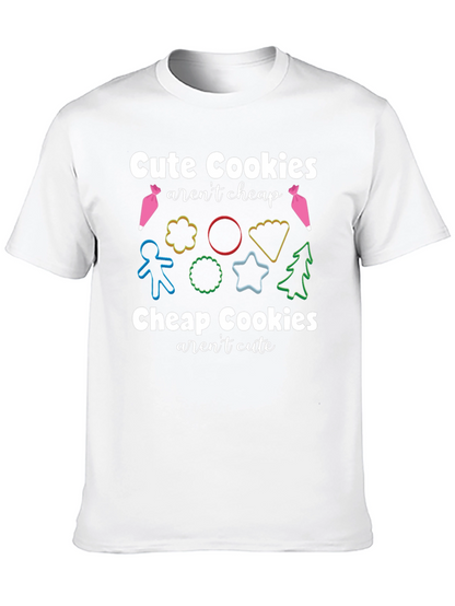 Camiseta Cute Cookies: Estilo Dulce y Divertido