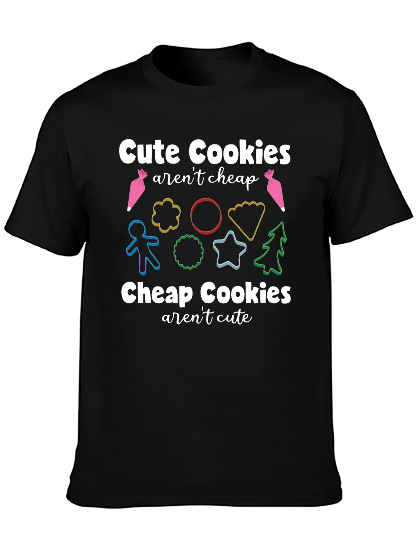 Camiseta Cute Cookies: Estilo Dulce y Divertido