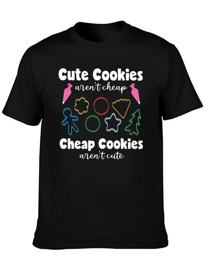Camiseta Cute Cookies: Estilo Dulce y Divertido