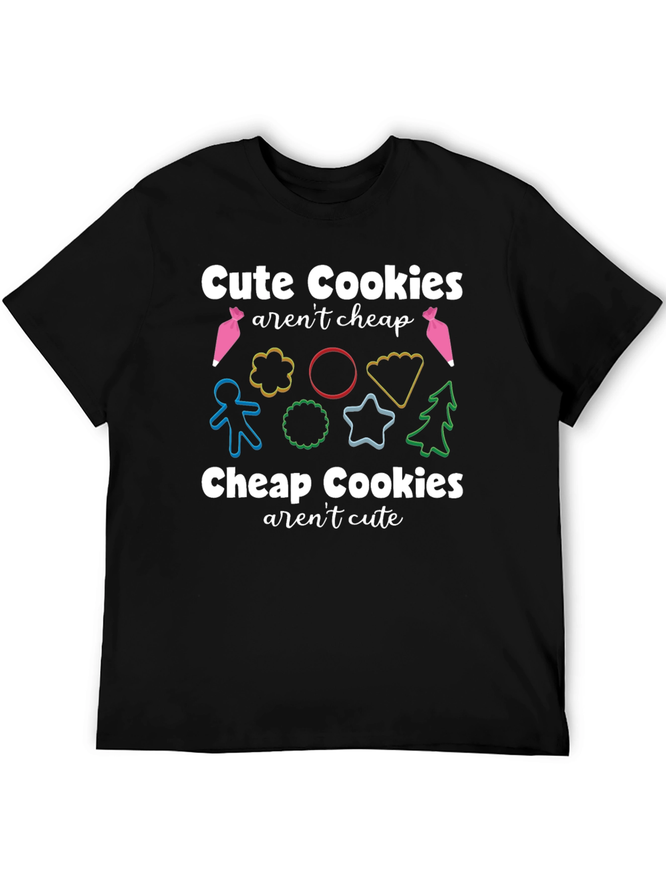 Camiseta Cute Cookies: Estilo Dulce y Divertido