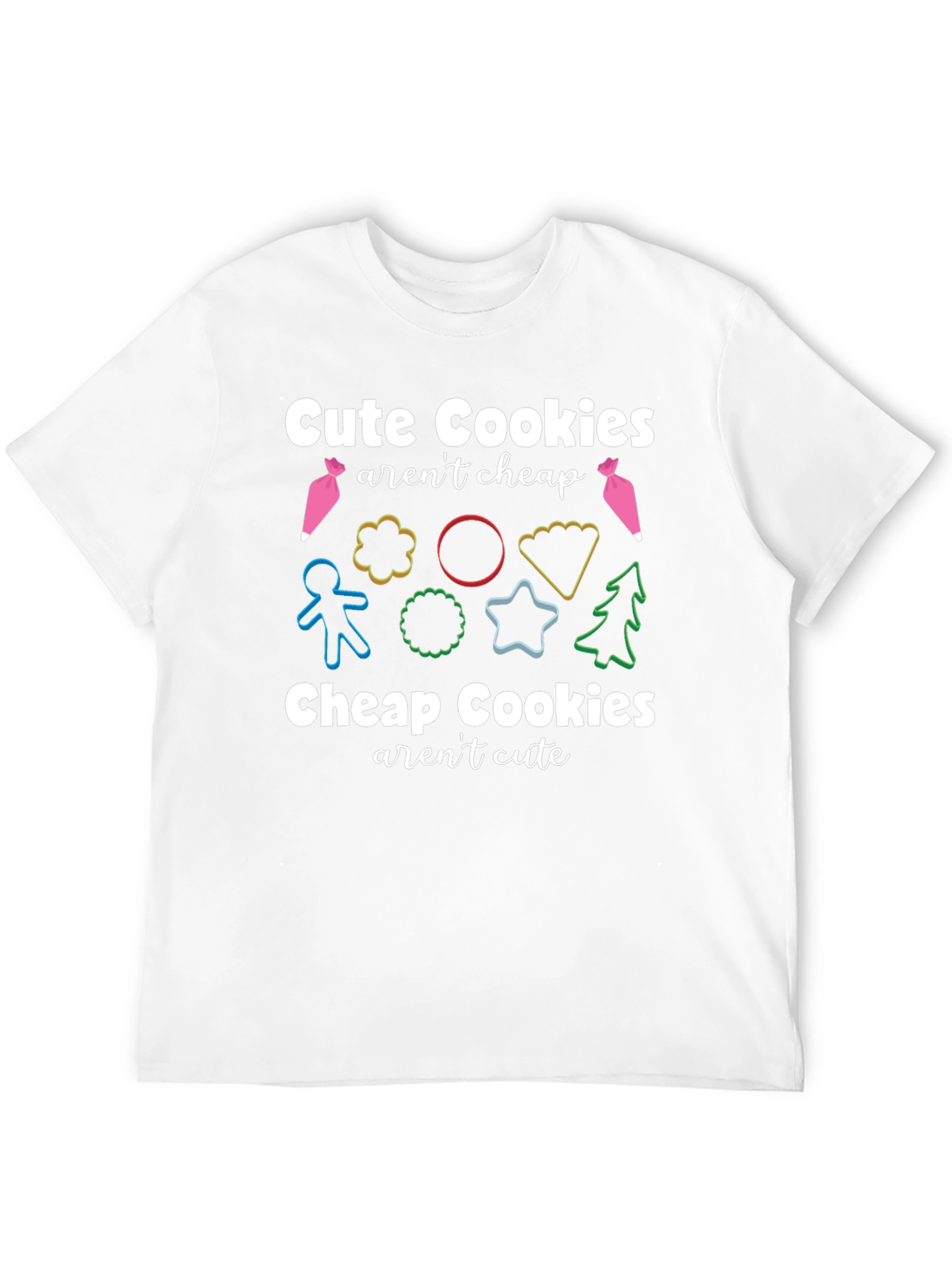 Camiseta Cute Cookies: Estilo Dulce y Divertido