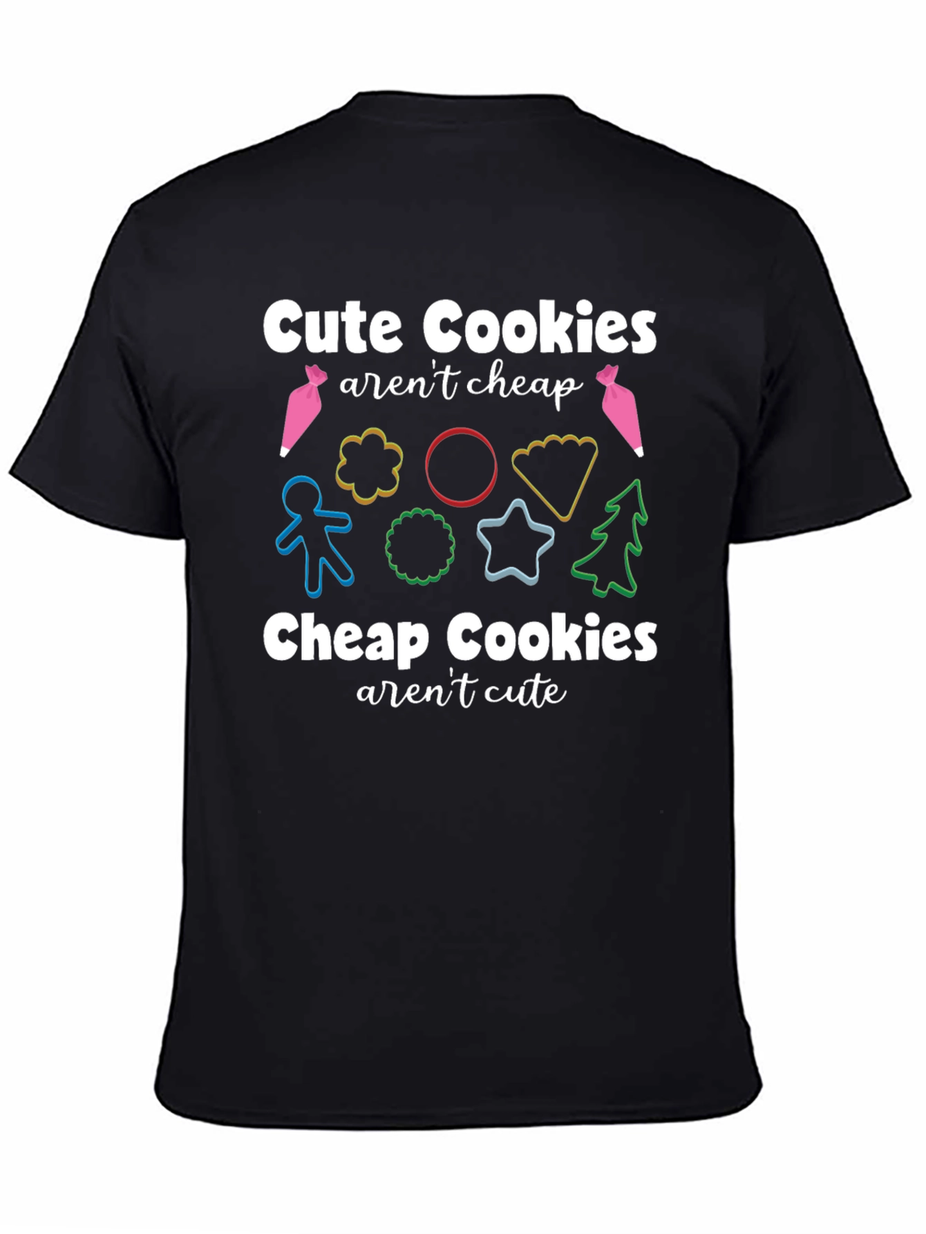 Camiseta Cute Cookies: Estilo Dulce y Divertido