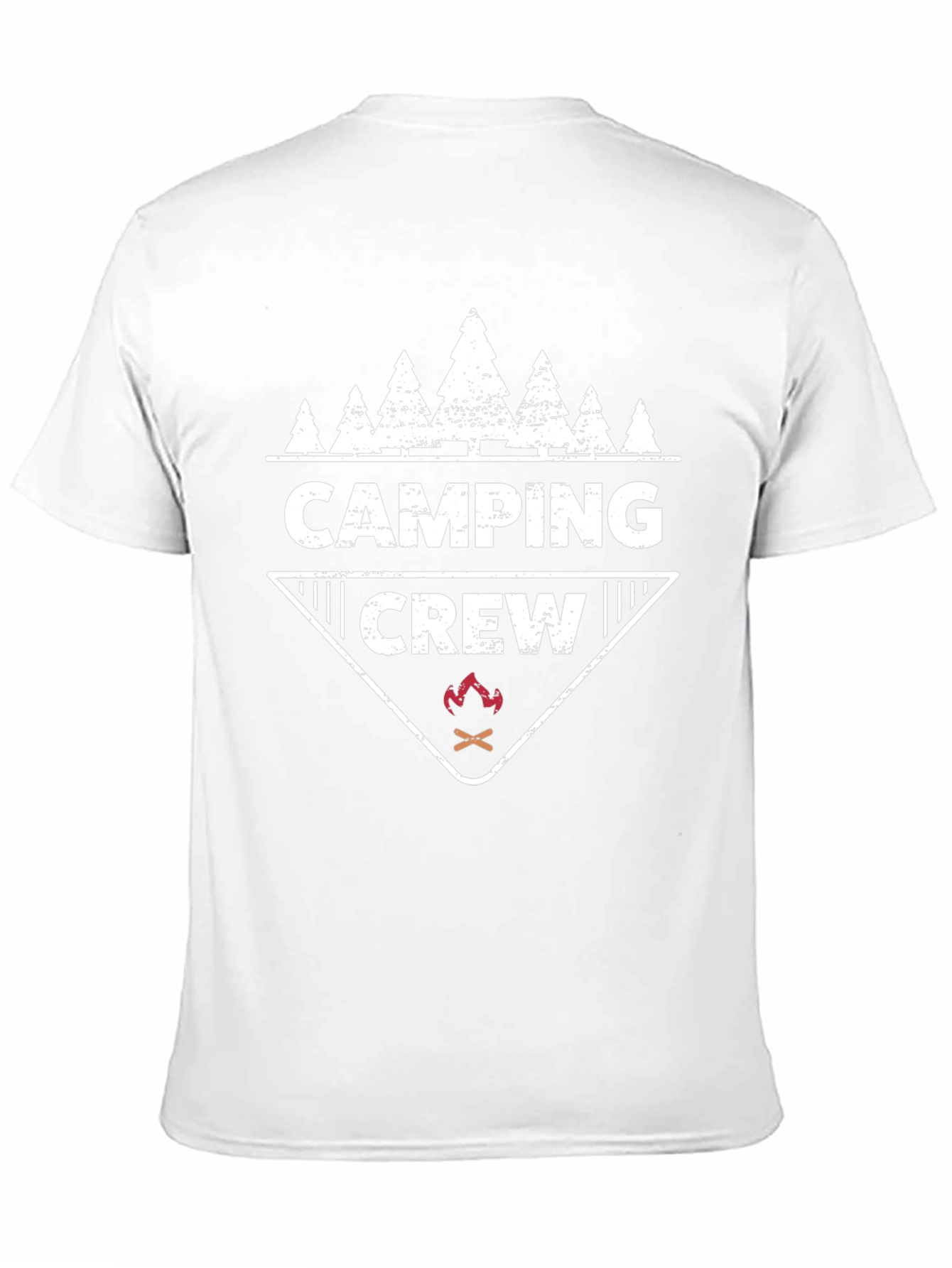 Camiseta Negra Camping Crew Aventura