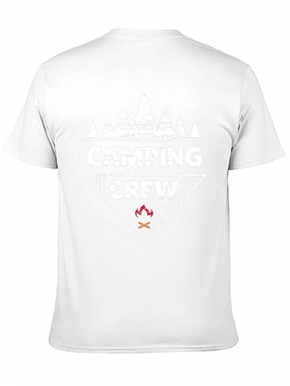 Camiseta Negra Camping Crew Aventura