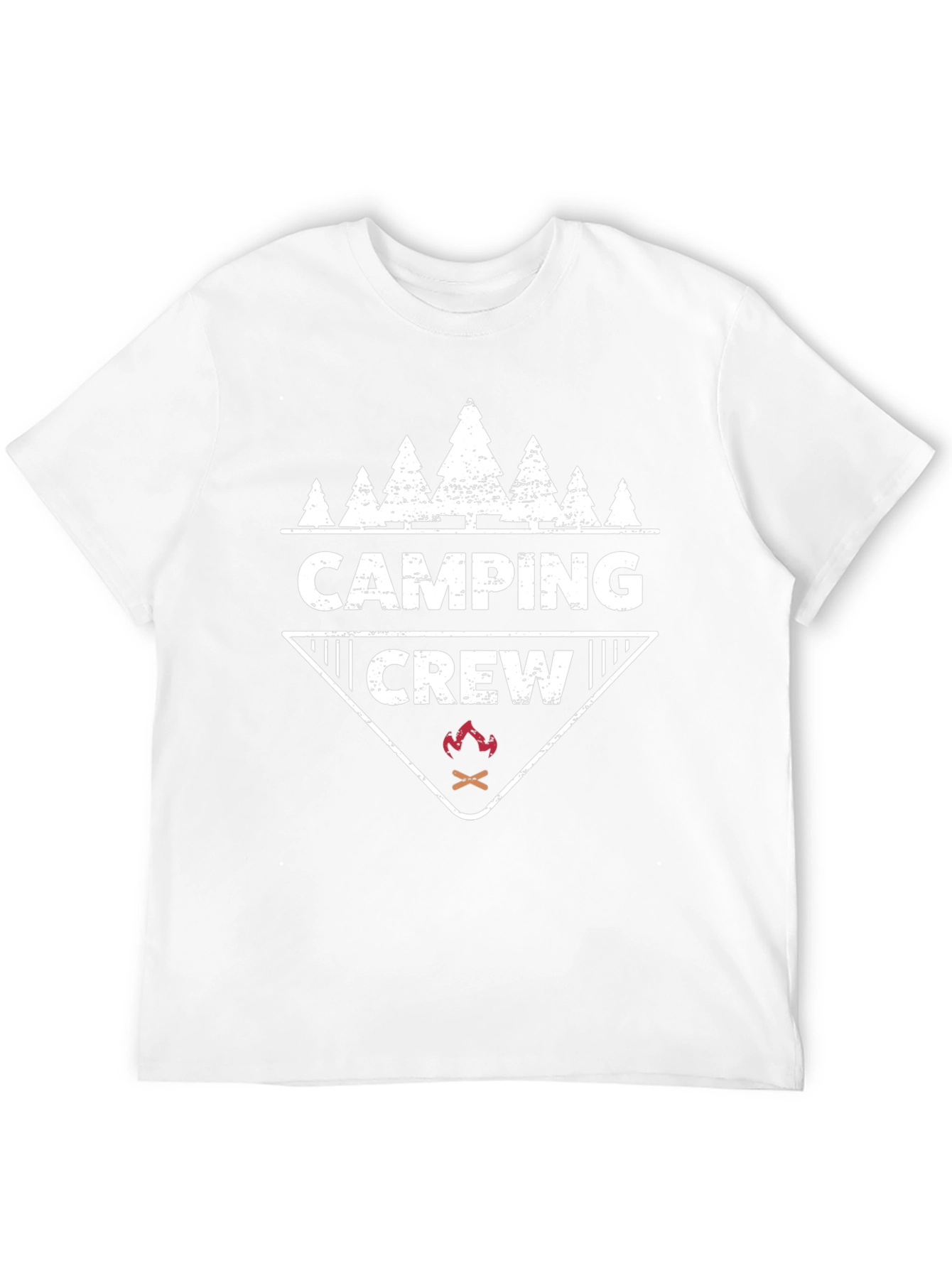 Camiseta Negra Camping Crew Aventura