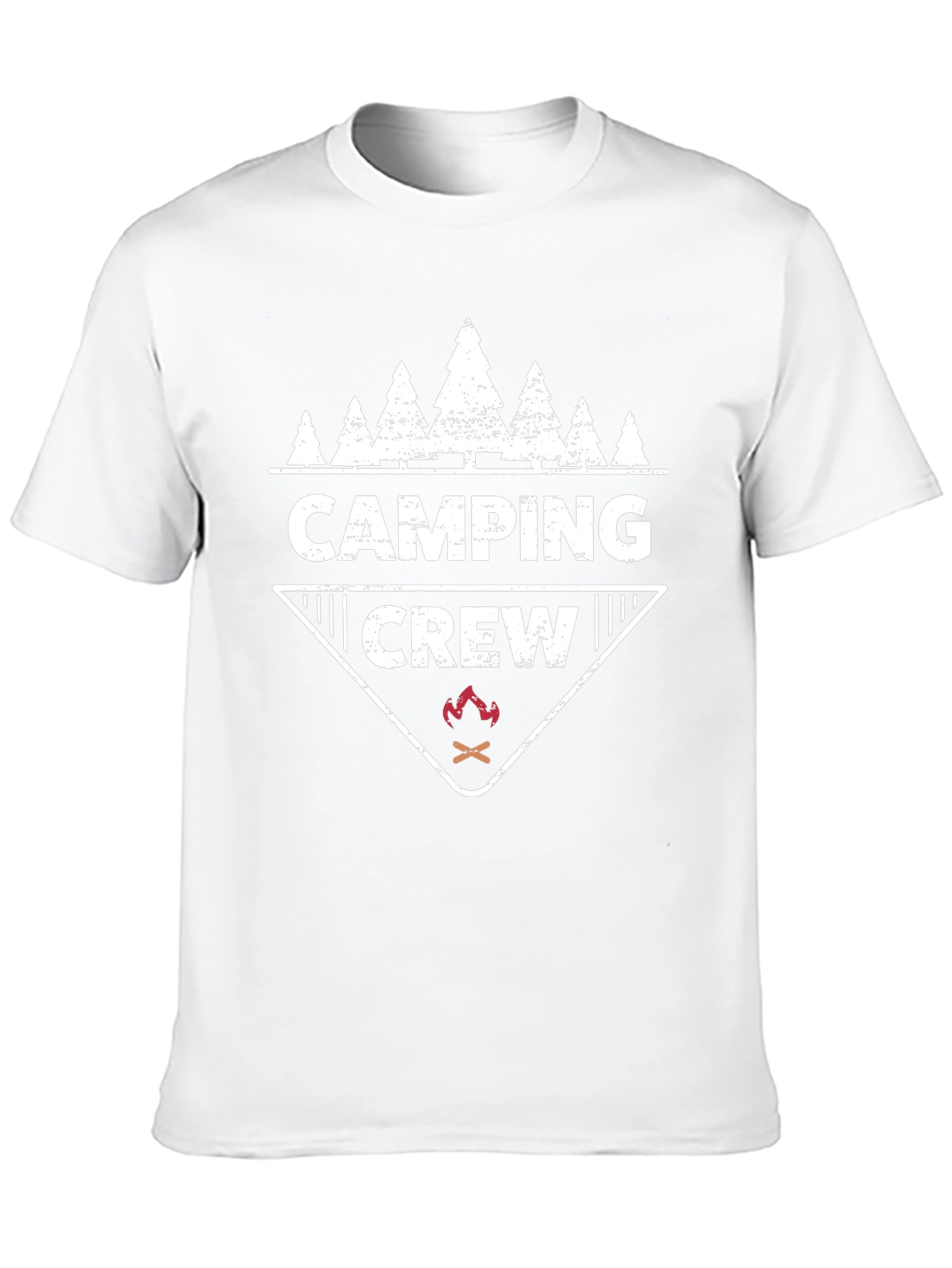 Camiseta Negra Camping Crew Aventura