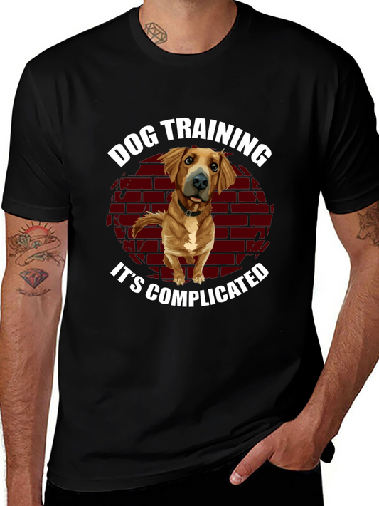 Camiseta Negra Entrenamiento Canino Complicado