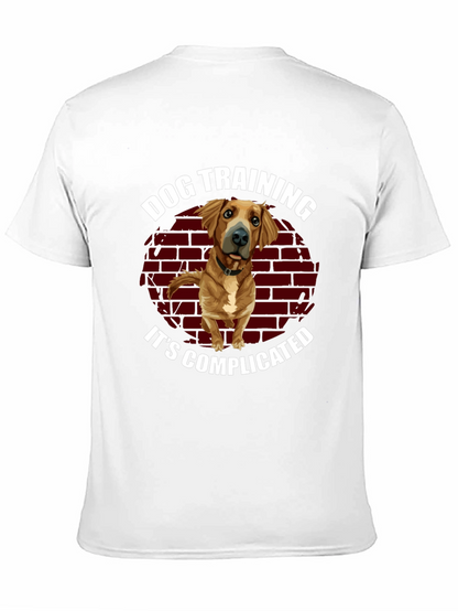 Camiseta Negra Entrenamiento Canino Complicado