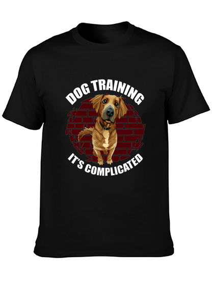 Camiseta Negra Entrenamiento Canino Complicado