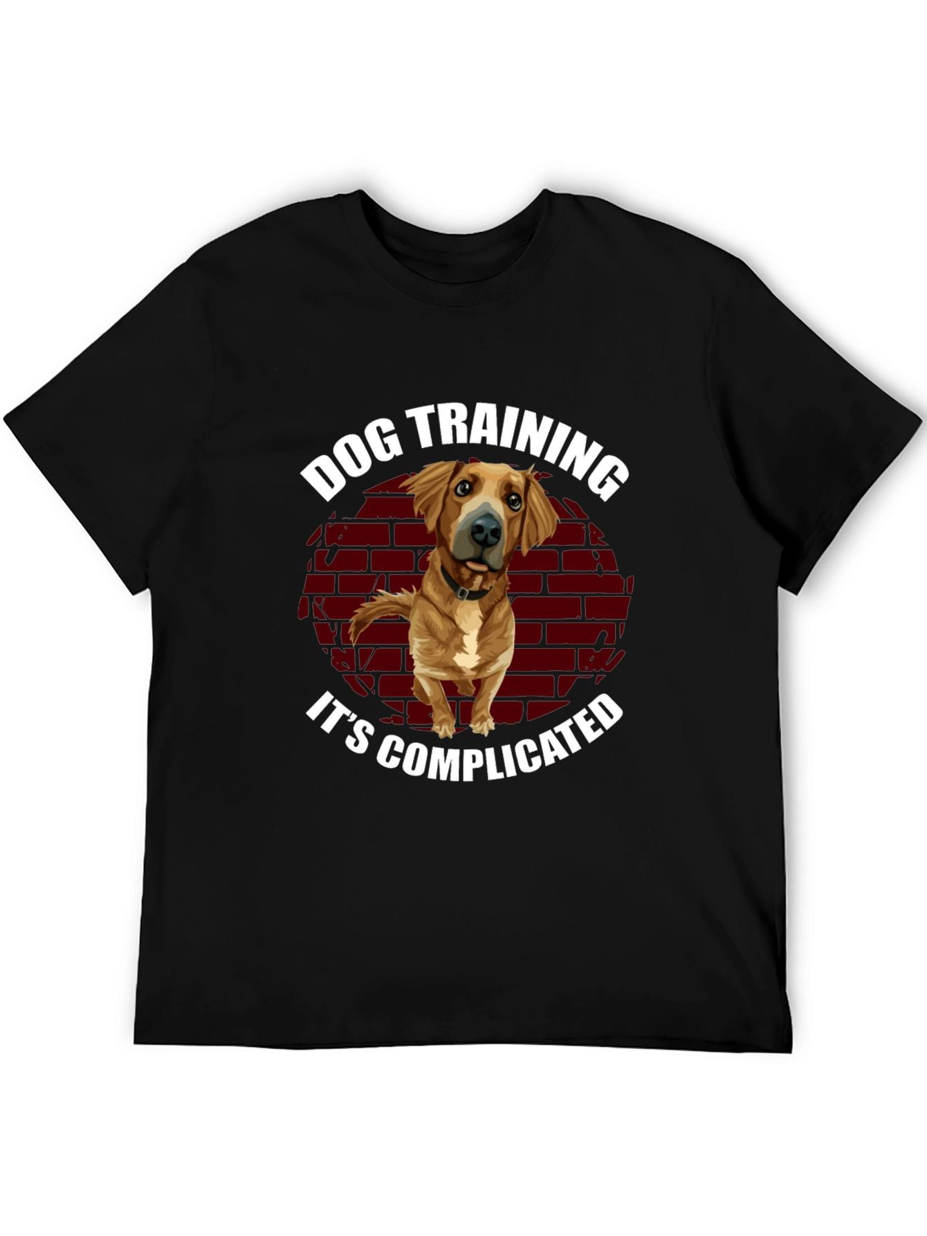 Camiseta Negra Entrenamiento Canino Complicado