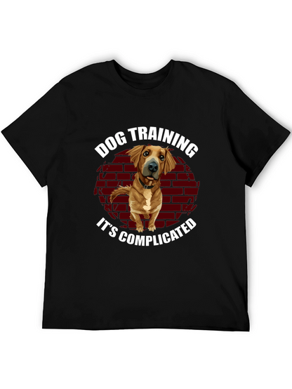 Camiseta Negra Entrenamiento Canino Complicado