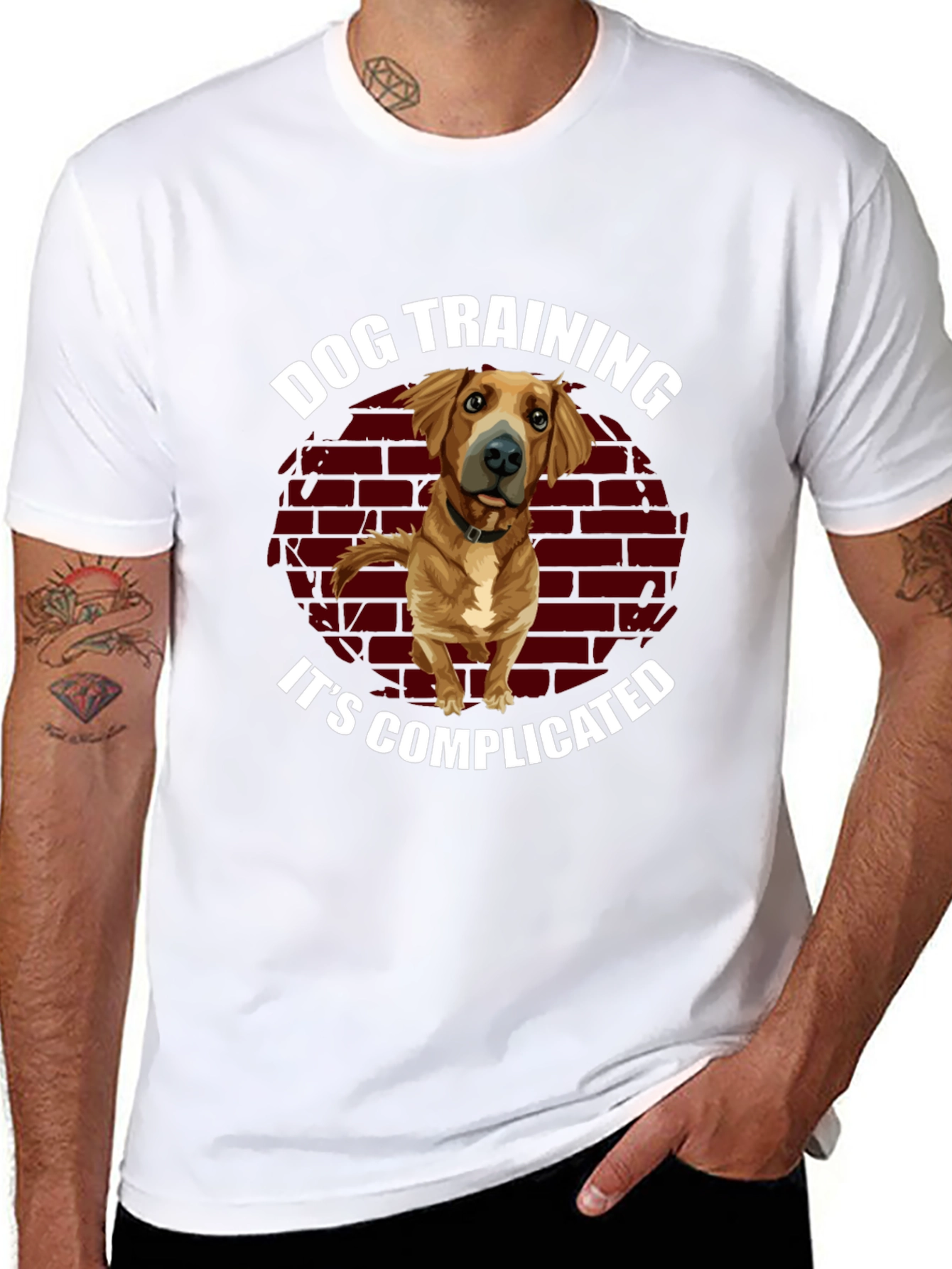 Camiseta Negra Entrenamiento Canino Complicado
