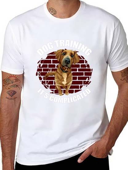 Camiseta Negra Entrenamiento Canino Complicado