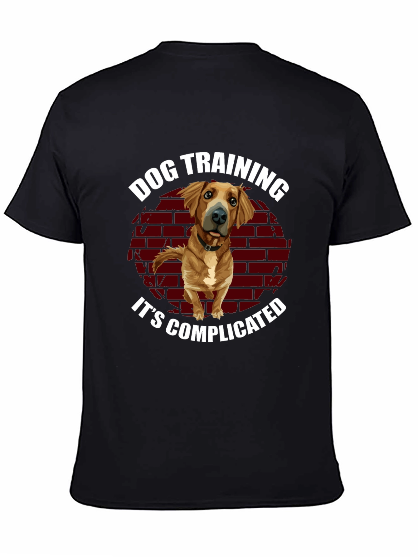 Camiseta Negra Entrenamiento Canino Complicado