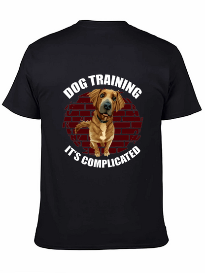 Camiseta Negra Entrenamiento Canino Complicado