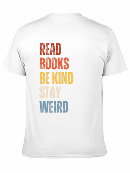 Camiseta Negra con Diseño Inspirador Read Books