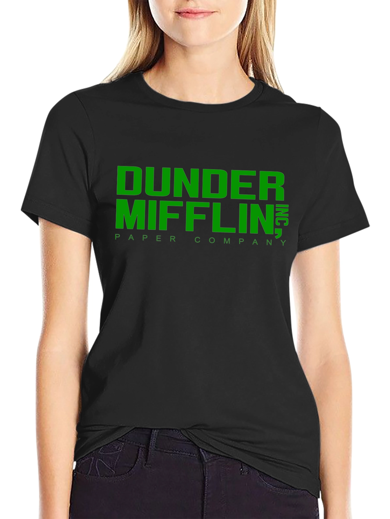 Camiseta Negra Dunder Mifflin Paper Company