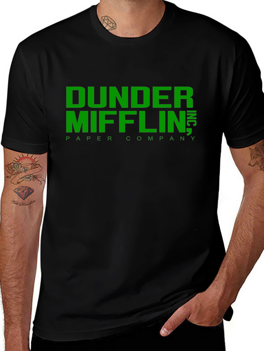 Camiseta Negra Dunder Mifflin Paper Company