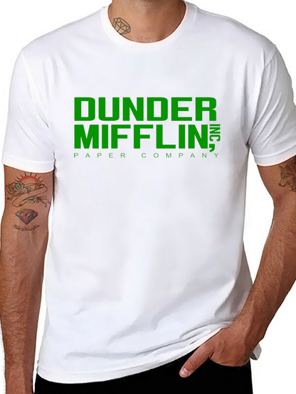 Camiseta Negra Dunder Mifflin Paper Company