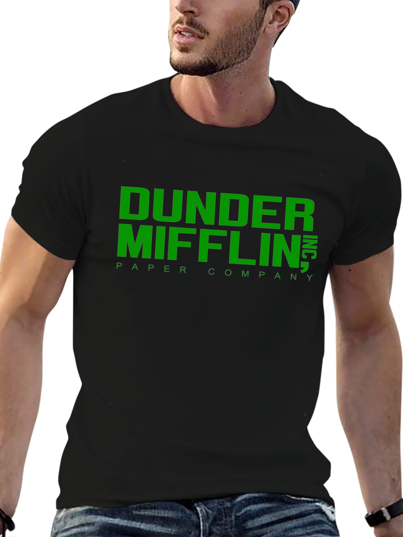 Camiseta Negra Dunder Mifflin Paper Company
