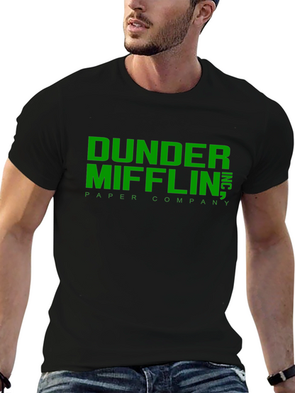 Camiseta Negra Dunder Mifflin Paper Company