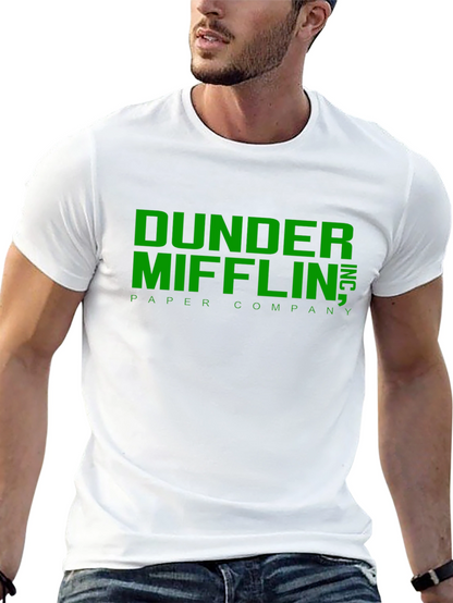 Camiseta Negra Dunder Mifflin Paper Company