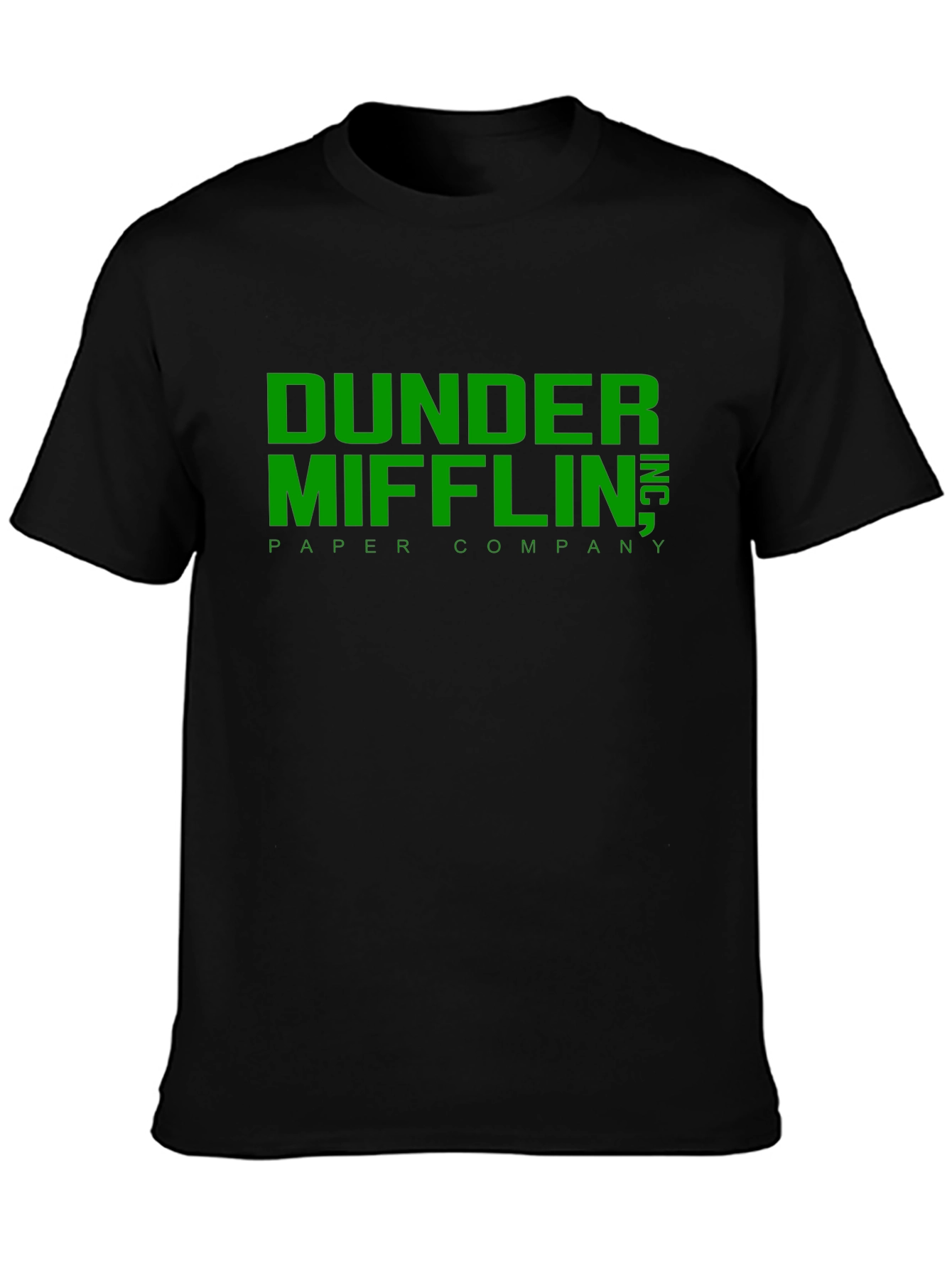 Camiseta Negra Dunder Mifflin Paper Company