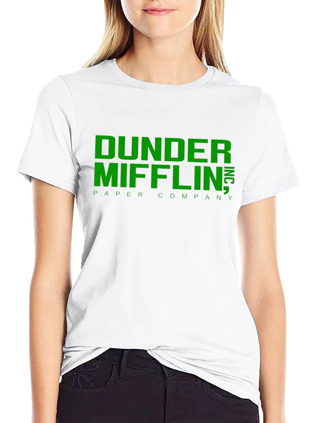 Camiseta Negra Dunder Mifflin Paper Company