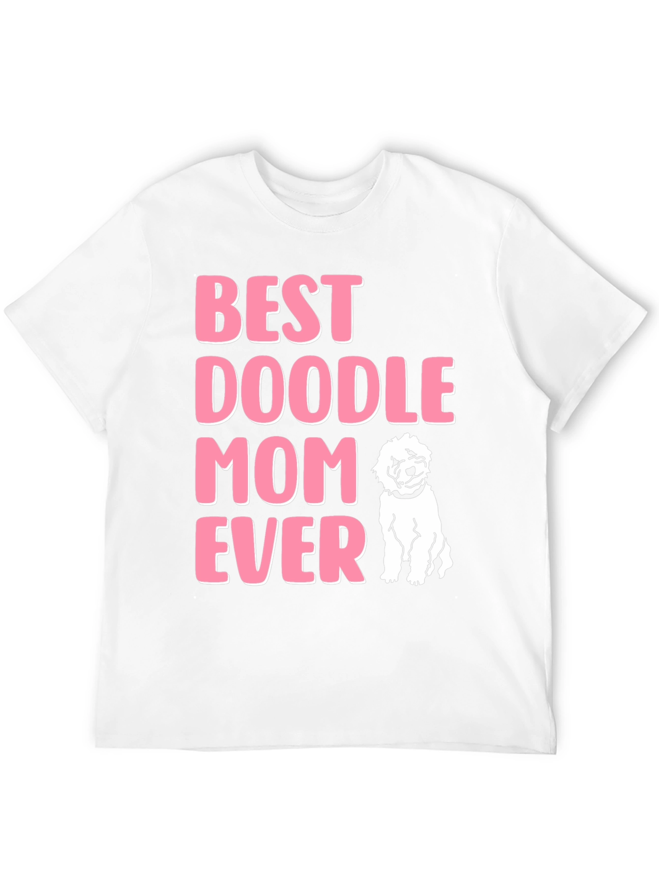 Camiseta Negra Best Doodle Mom Ever