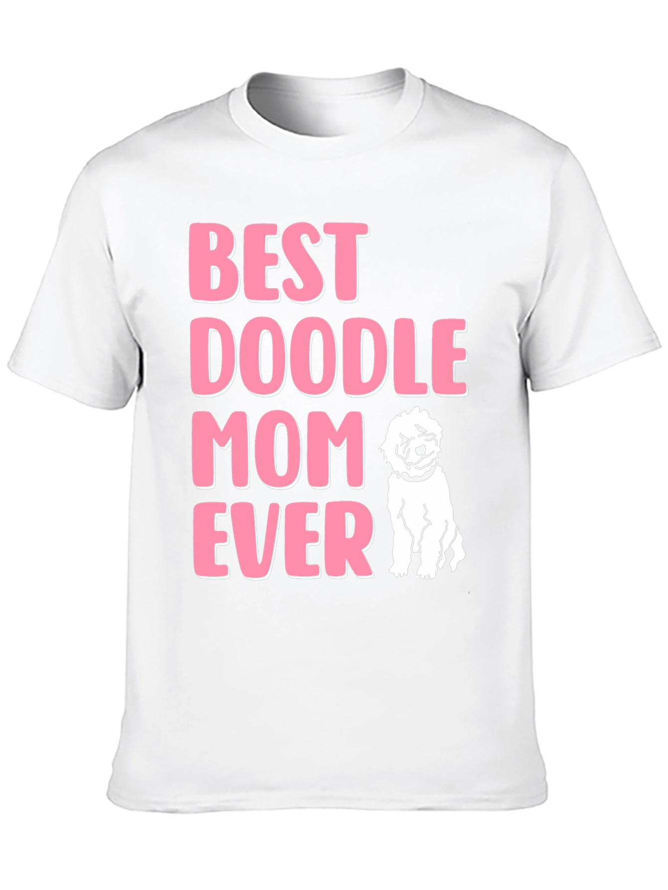Camiseta Negra Best Doodle Mom Ever