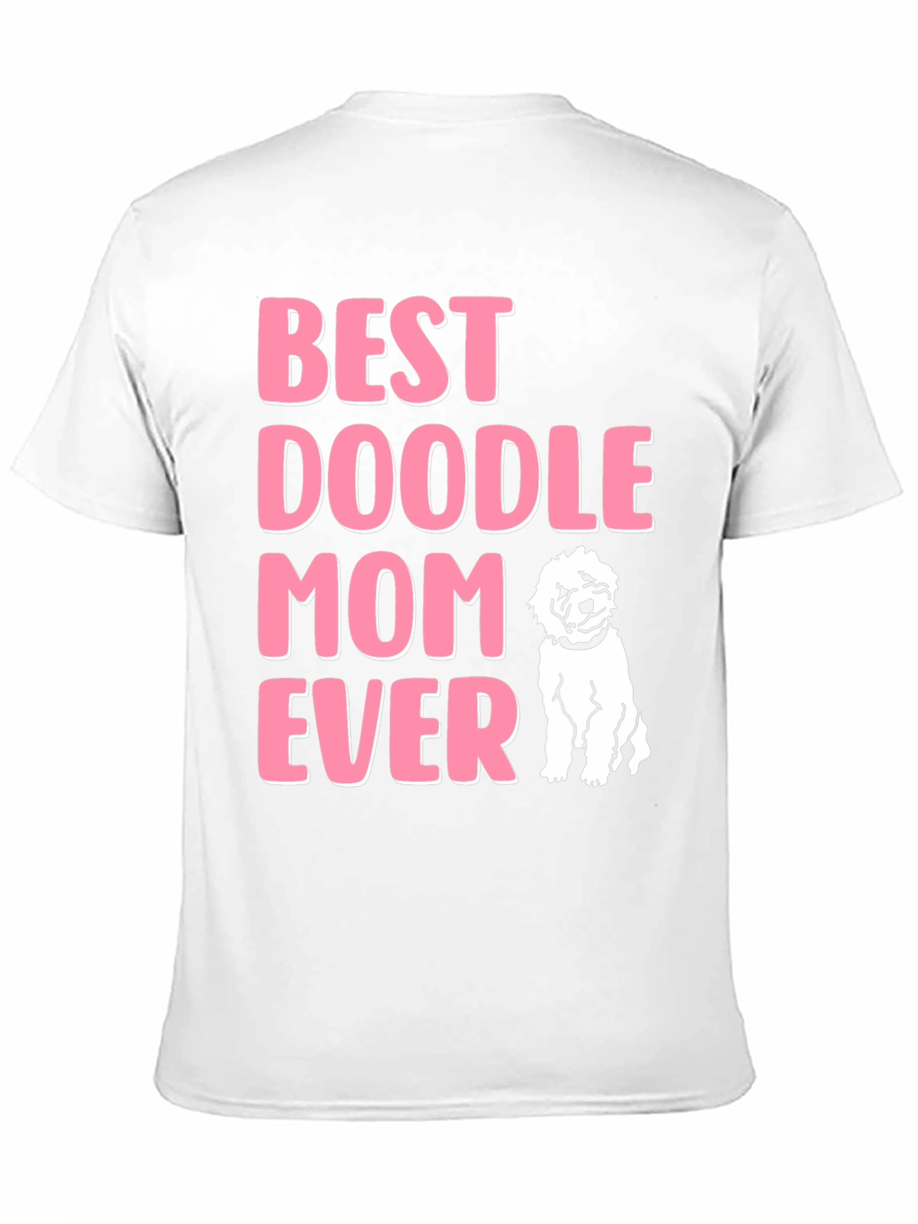 Camiseta Negra Best Doodle Mom Ever